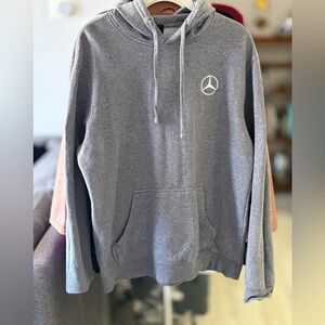 Mercedes Benz Embroidered Logo Hoodie